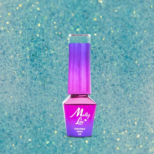 Mollylac - Gelelakk - Winter Crystalize - Nr228 - 5g UV gel/LED