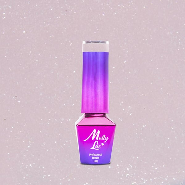 Mollylac - Gelelakk - Winter Crystalize - Nr223 - 5g UV gel/LED