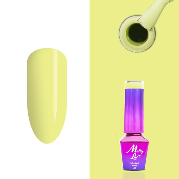 Mollylac - Gelelakk - Yoghurt - Nr125 - 5g UV gel/LED