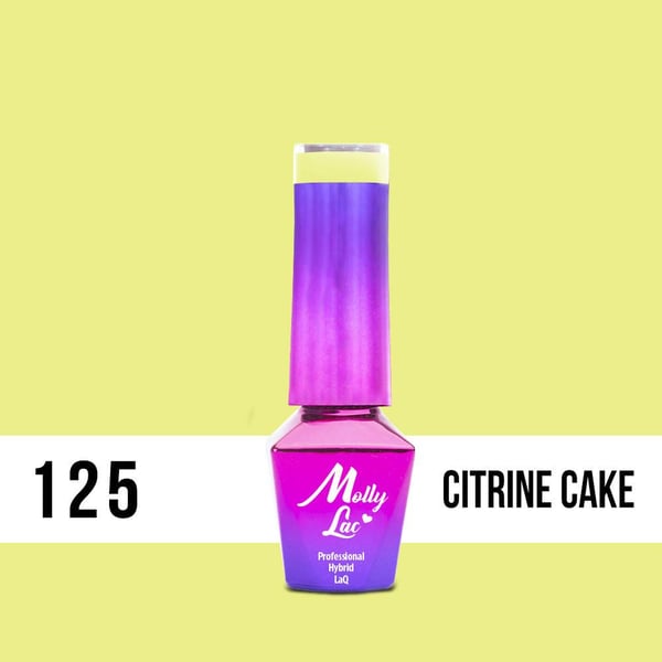 Mollylac - Gelelakk - Yoghurt - Nr125 - 5g UV gel/LED