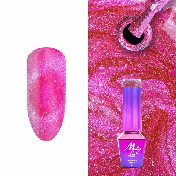 Mollylac - Gelelakk - Foxy Eyes - Nr551 5g UV gel/LED