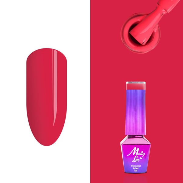 Mollylac - Gelelakk - Hearts & Kisses - Nr198 - 5g UV gel/LED