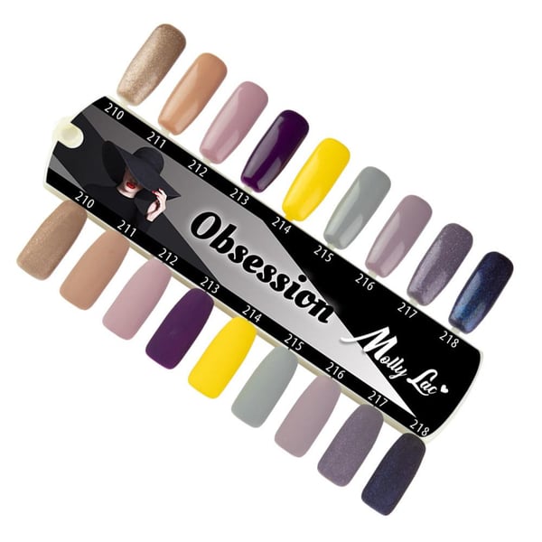 Mollylac - Gelelakk - Obsession - Nr216 - 5g UV gel/LED