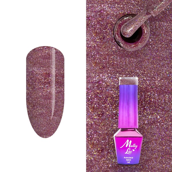 Mollylac - Gelelakk - Wedding Dream & Champ - Nr384 - 5g UV gel/LED