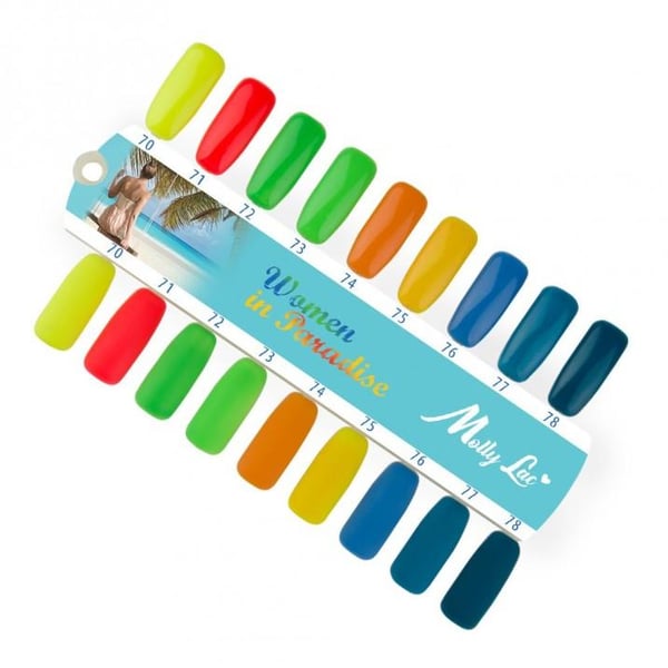 Mollylac - Gelelakk - Women in Paradise - Nr75 - 5g UV gel/LED