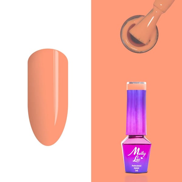 Mollylac - Gelelakk - Bubble Tea - Nr132 - 5g UV gel/LED