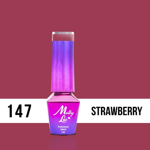 Mollylac - Gelelakk - Flamingo - Nr147 - 5g UV gel/LED