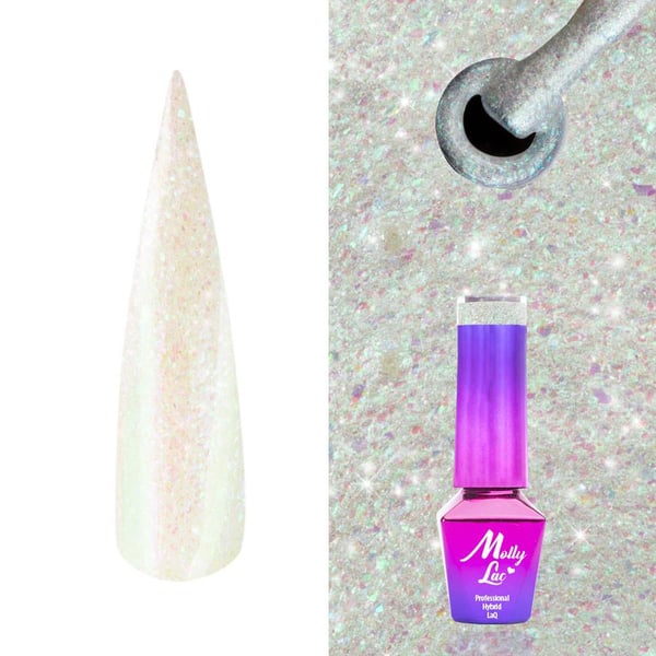 Mollylac - Gelelakk - Mermaid Whispers - Nr598 - 5g UV gel/LED