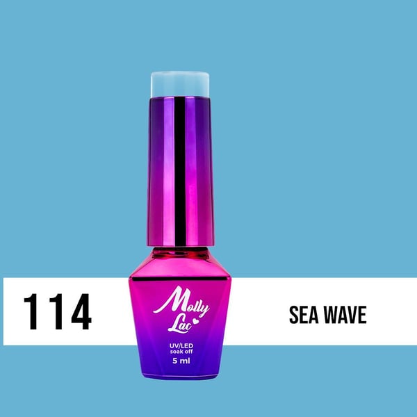 Mollylac - Gelelakk - Velkommen til Ibiza - Nr114 - 5g UV gel/LED