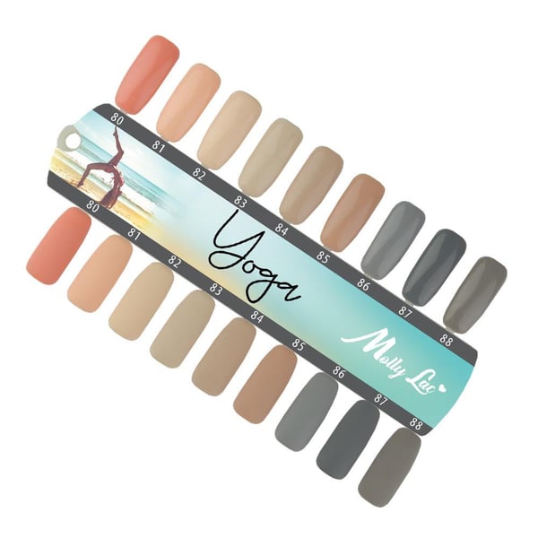 Mollylac - Gelelakk - Yoga - Nr83 - 5g UV gel/LED