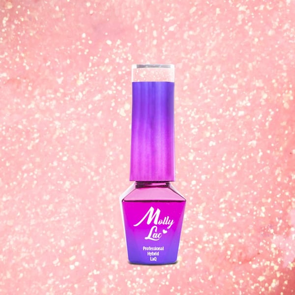 Mollylac - Gelelakk - Bling it on! - Nr501 - 5g UV gel/LED