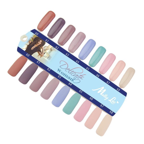 Mollylac - Gelelakk - Delikat kvinne - Nr64 - 5g UV gel/LED