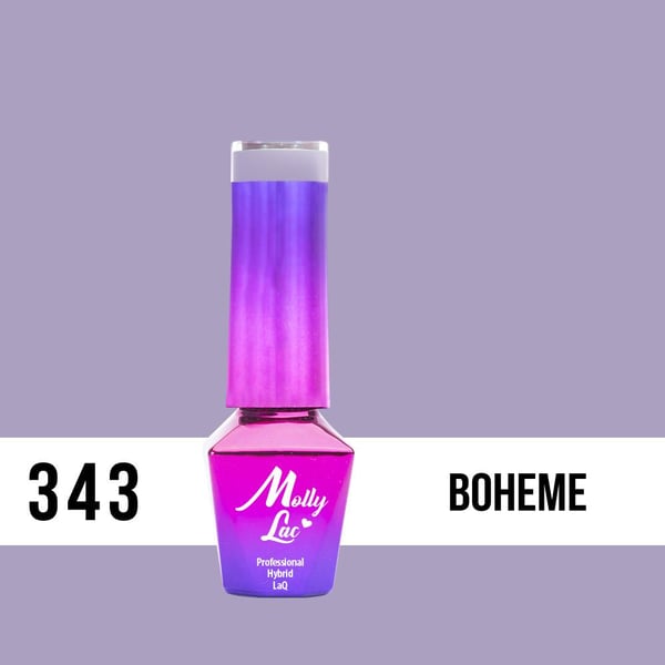 Mollylac - Gelelakk - Moteantrekk - Nr343 - 5g UV-gel/LED