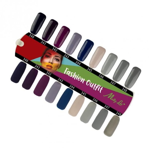 Mollylac - Gelelakk - Moteantrekk - Nr341 - 5g UV gel/LED