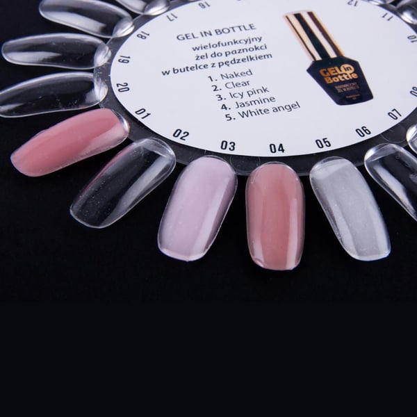 Mollylac - Gel på flaske - Icy Pink - 10g - UV-gel/LED - Base coat