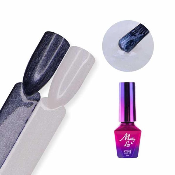 Mollylac - Top no wipe - Metallic - UV-gel/LED - Topcoat