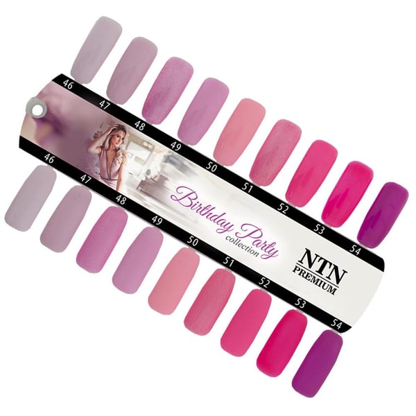 NTN Premium - Gelelakk - Bursdagsfest - Nr48 - 5g UV gel/LED