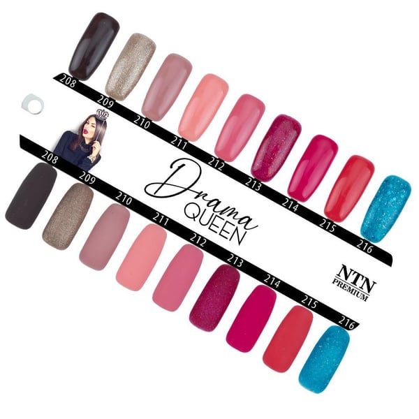NTN Premium - Gelelakk - Drama queen - Nr212 - 5g UV gel/LED