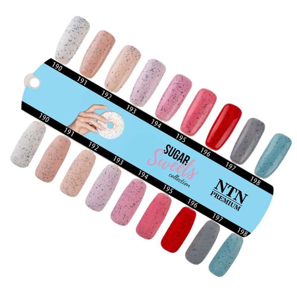 NTN Premium - Gelelakk - Sukkersøtsaker - Nr191 - 5g UV gel/LED