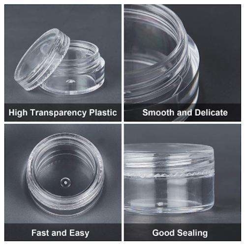 10 opbevaringsglas - 3ml