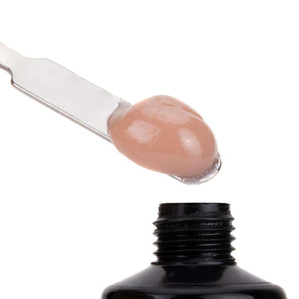 Polygel - Pulvergelé - Lysebrun 30ml - Akrylgelé
