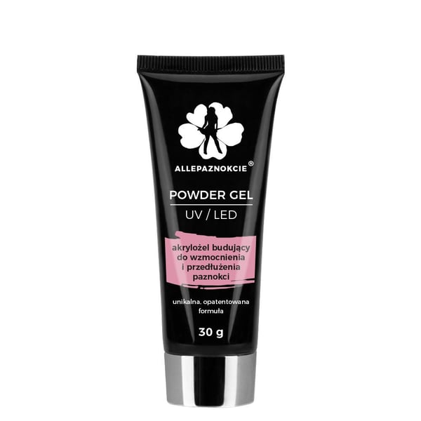Polygel - Pulvergelé - Fransk rosa 30ml - Akrylgelé
