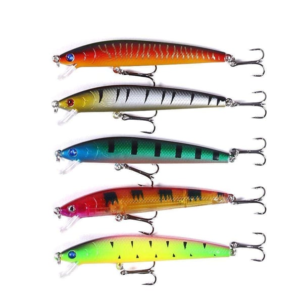 43-pack kalastusvaapu, Minnow sekoitettu