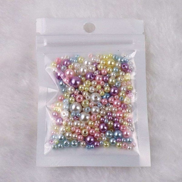 Akrylperler - 150 stk - Smykkelaging - DIY - Perleimitasjon