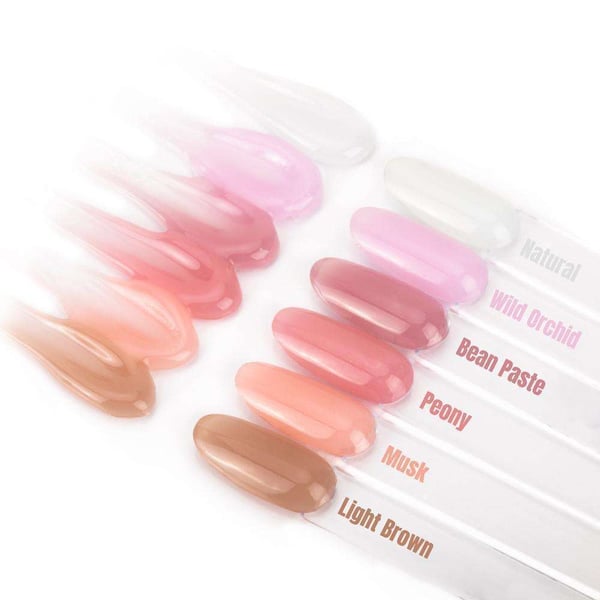 Kit Polygel Musk - Dualform, Form tips - Slip løsning