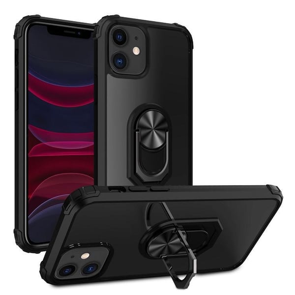 iPhone 14 - Silikone stødsikkert cover - Sort