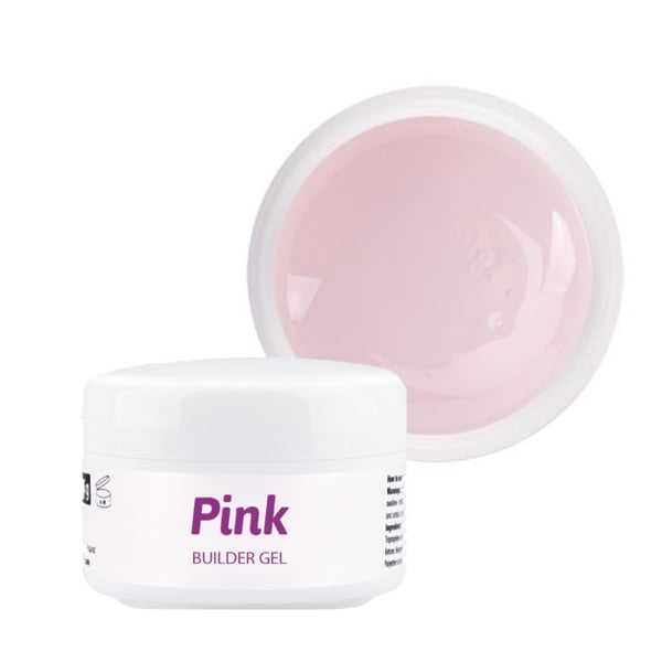 3-pak NTN - Builder - Klar, Pink, Cover 45g UV gel