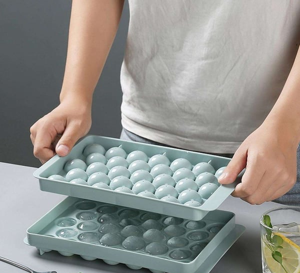 2-pakning Iskuler / Iskuler / Kuler / isform, Sjokolade/Geléform