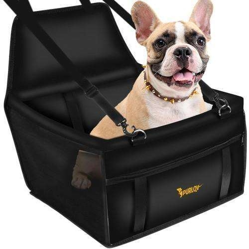 Autostol til hund/kat - sort
