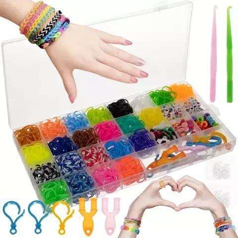 Tee itse - Loom Bands - 1500 kpl - Kuminauhasarja -