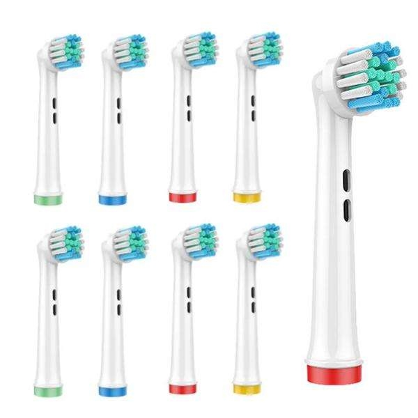 4-pack Tandborsthuvuden - Kompatibla med tex Oral-B