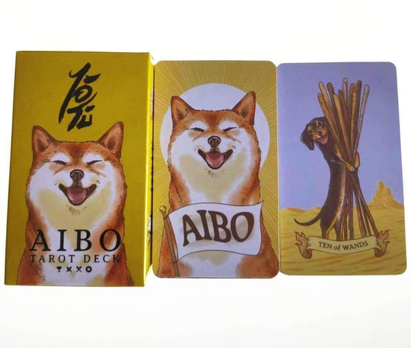2 stk tarotkortstokk for nybegynnere - Retro brettspill for familiefest