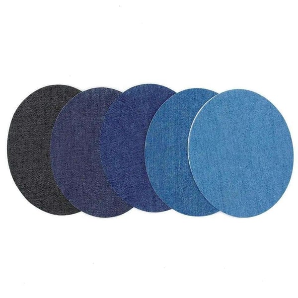 Iron on Repair Patcher for Jeans - 5 denimfarger