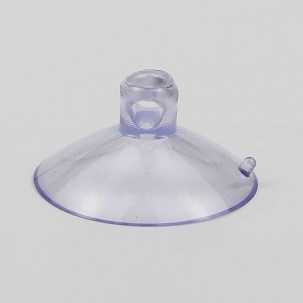 20 små sugekopper laget av gjennomsiktig plast - 35mm