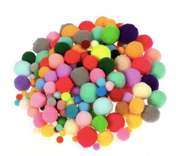 Mega Craft kit - Piberenser, bevægelige øjne, bolde
