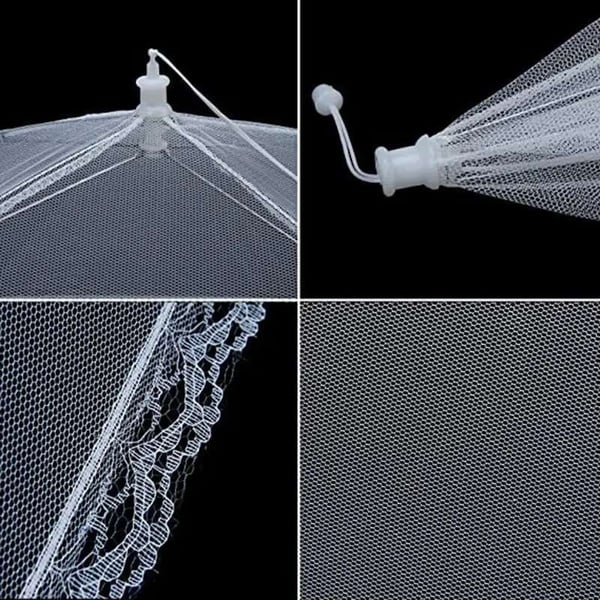 Pop-Up Mesh Food Paraply - Stilig beskyttelse for måltidene dine