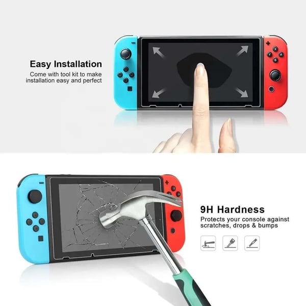 Hærdet glas til Nintendo Switch - Beskyt din skærm