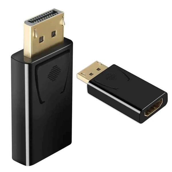 DisplayPort til HDMI-adapter - enkel tilkobling