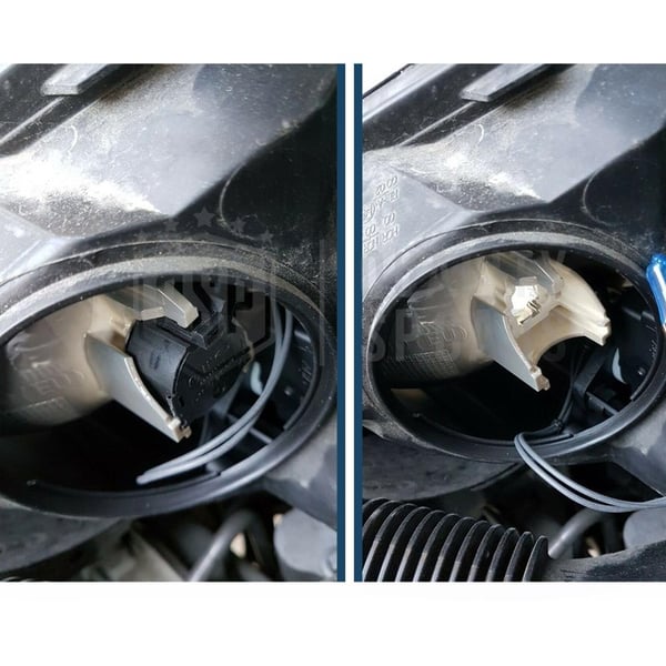 Lamphållare Led Xenon H1 Ford Focus , Fiesta Citroen Jumpy helljus