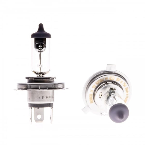 BOSCH H4 premium halogen lampor P43t 12v 2-pack