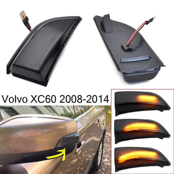 Led dynamiska blinkers Volvo XC60 2008 - 2014 Smoke