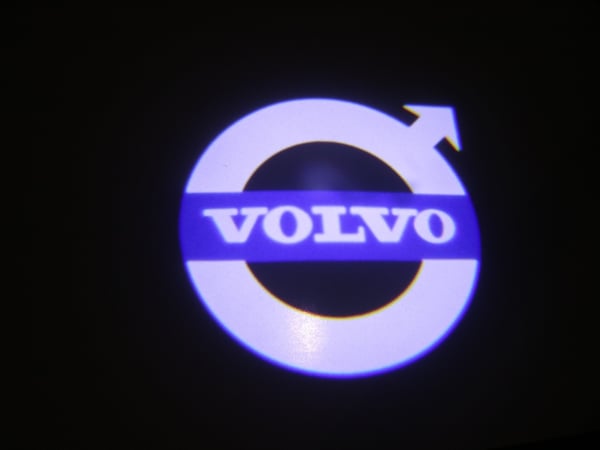 Volvo 4st Led Laserlogga för. dörr V40 S60 V60 V70n XC60 XC70 XC90 V90 S90 4st