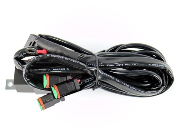 Kabelsats 80A reläkabel strömkabel arbetsljus ledramp 3x DT