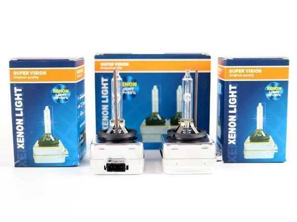 Xenon auton polttimot D1S 5000k 35W +50% Supervision Ksenon