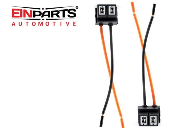 EINPARTS H7  LED / halogen hon-keramikkontakt/sockel, 2-pack
