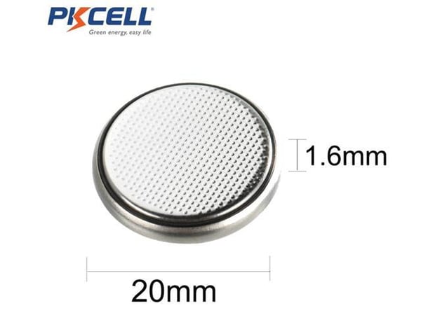 CR2016 20-pack Litiumbatterier 3V PKCell